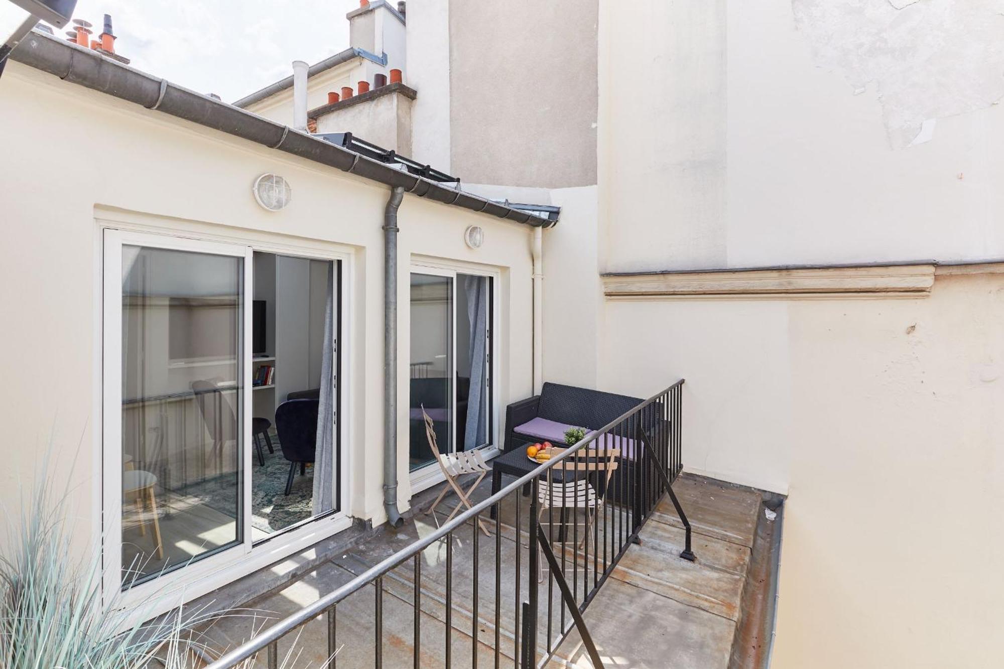 Jardin And Balcony 1Br Apartment Paris Luaran gambar