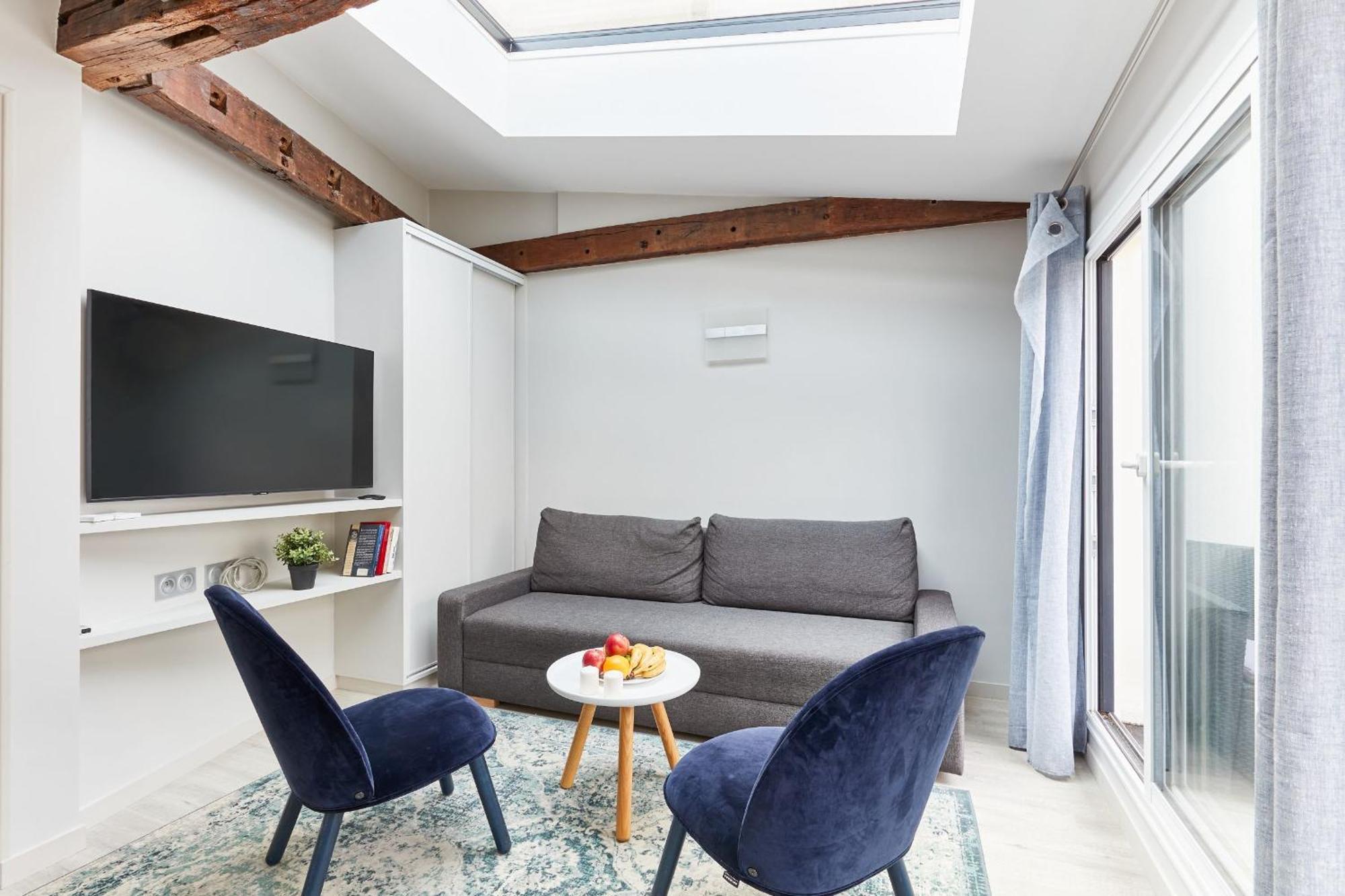 Jardin And Balcony 1Br Apartment Paris Luaran gambar